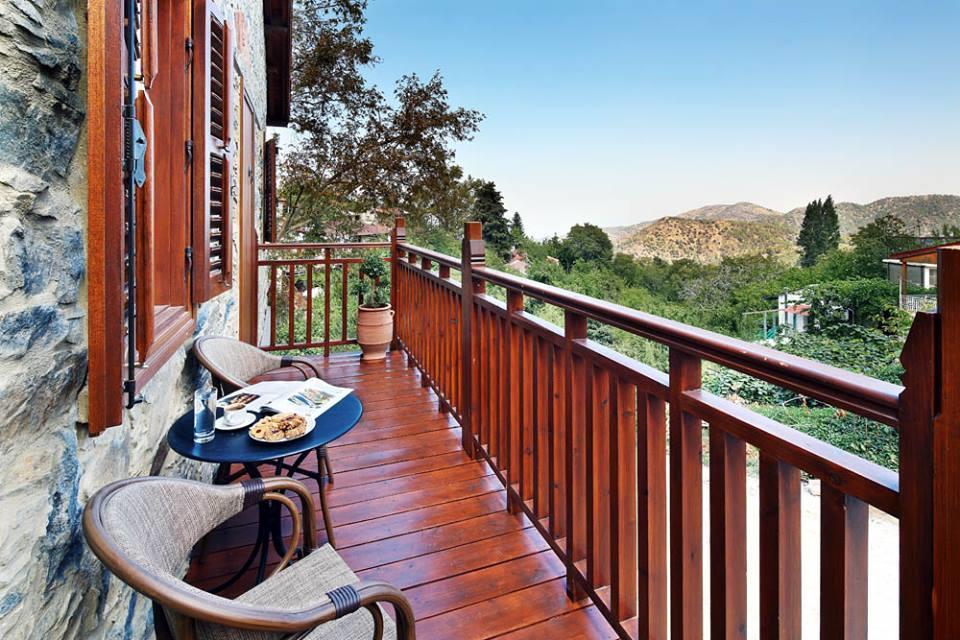 Aristotelio Boutique Hotel Pedhoulas Buitenkant foto