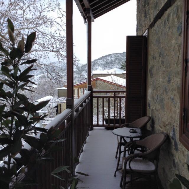 Aristotelio Boutique Hotel Pedhoulas Buitenkant foto
