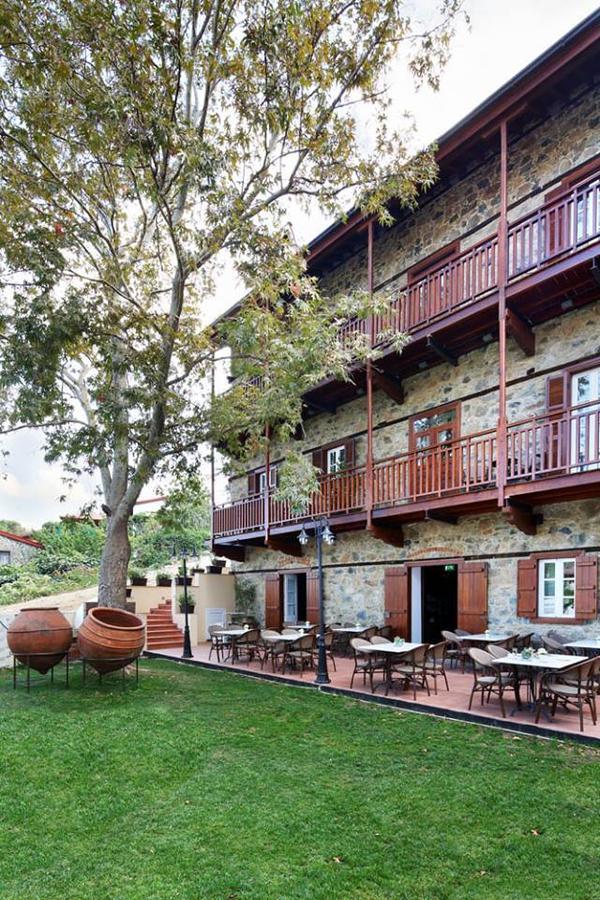 Aristotelio Boutique Hotel Pedhoulas Buitenkant foto
